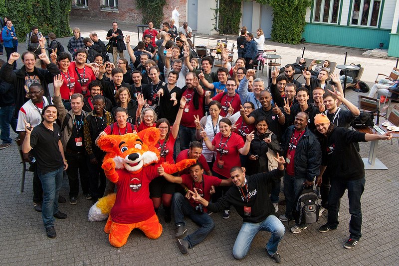 Photo de la communauté Mozilla